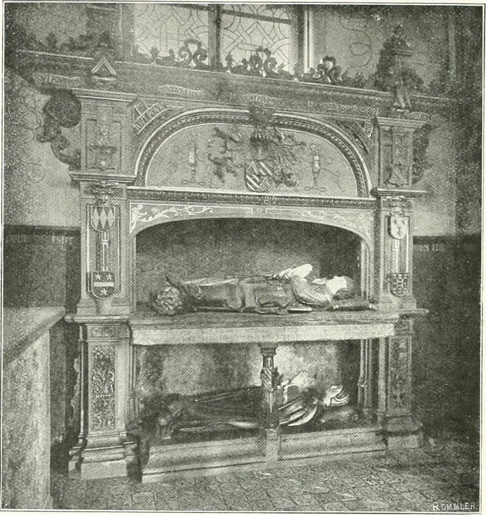 An illustration from Bruges et Ypres, 1907, leaf 61