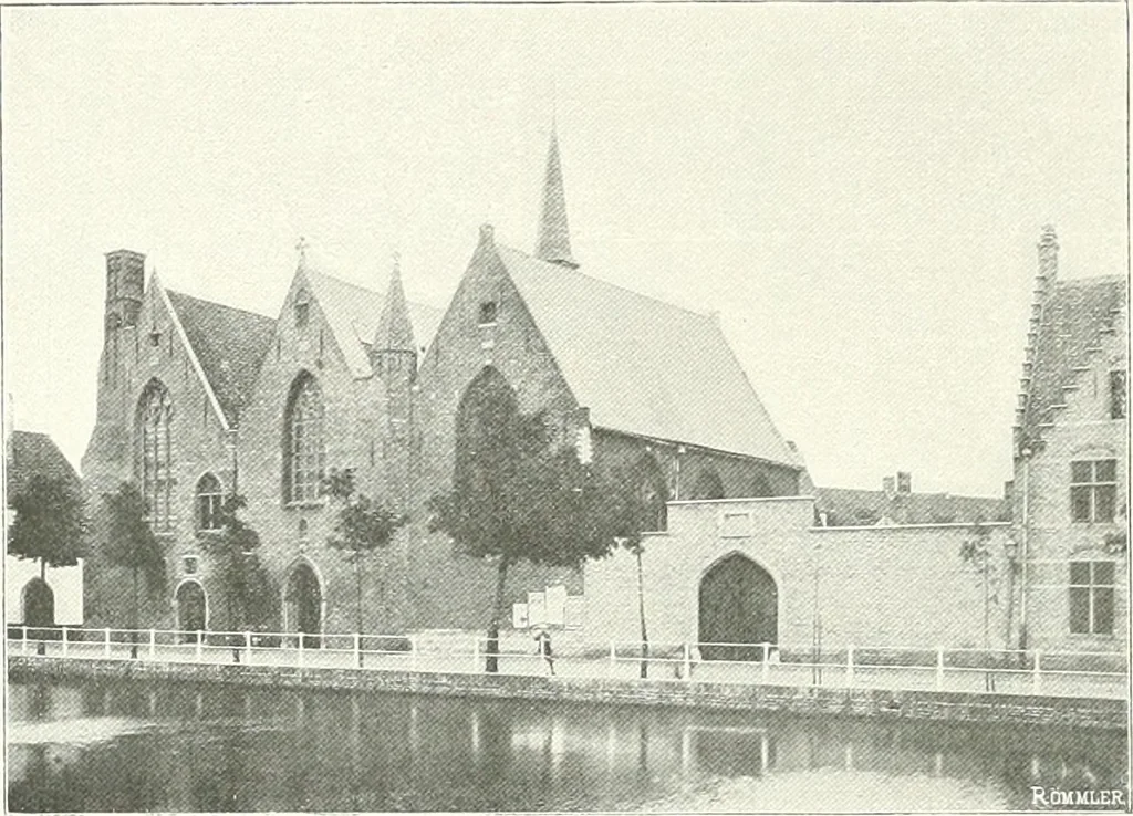 An illustration from Bruges et Ypres, 1907, leaf 81