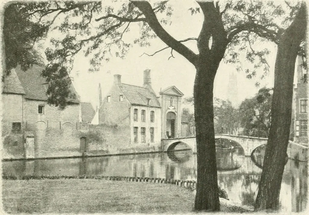 An illustration from Bruges et Ypres, 1907, leaf 86