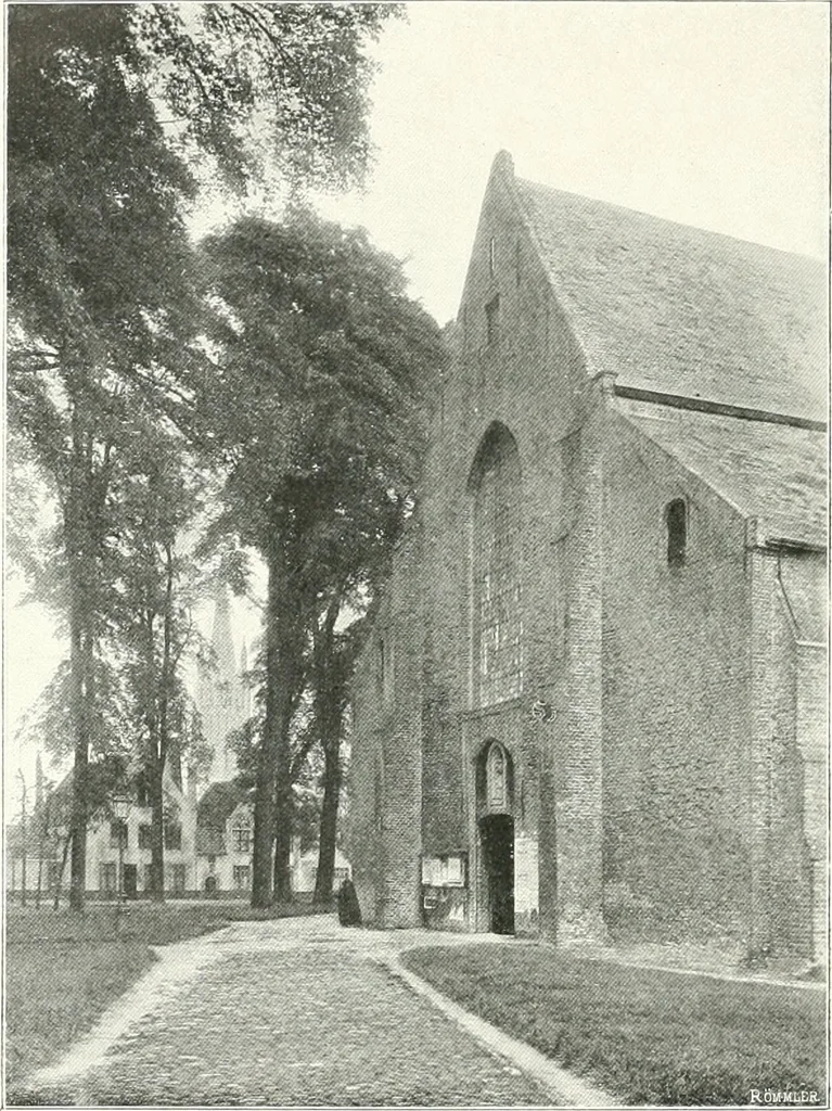 An illustration from Bruges et Ypres, 1907, leaf 87