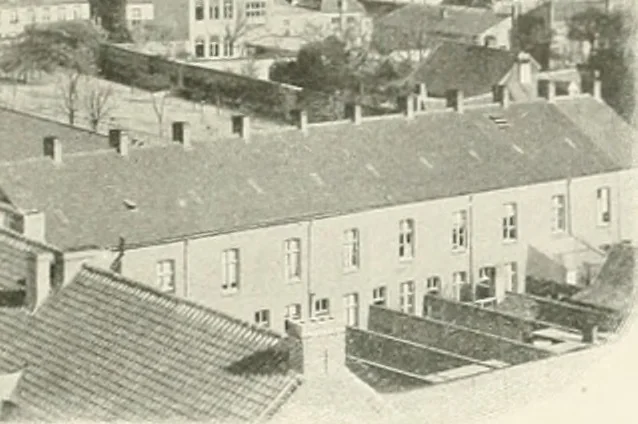 An illustration from Bruges et Ypres, 1907, leaf 90