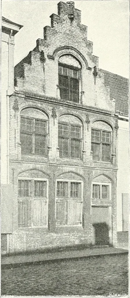 An illustration from Bruges et Ypres, 1907, leaf 95