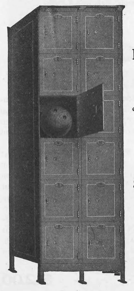 An illustration from Brunswick Bowling Supplies 1911, 1911, leaf 12