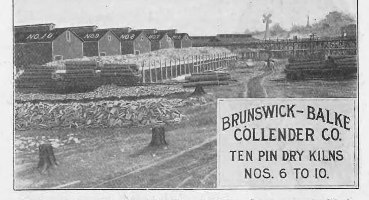 An illustration from Brunswick Bowling Supplies 1911, 1911, leaf 3