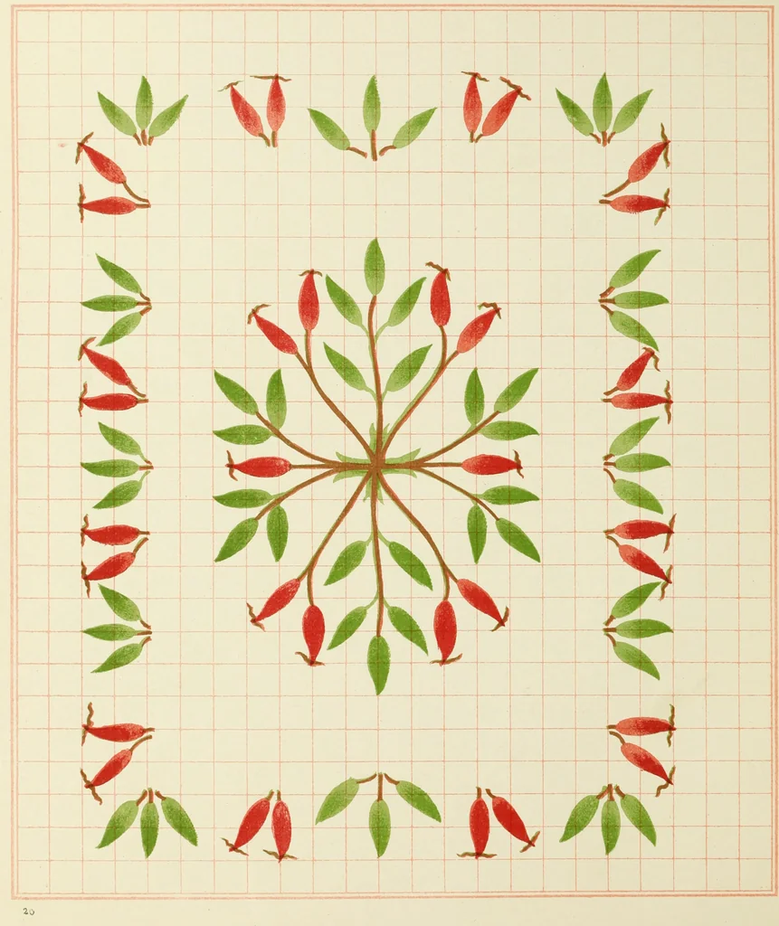 An illustration from Brushwork : elementary brush-forms, 1903, leaf 23