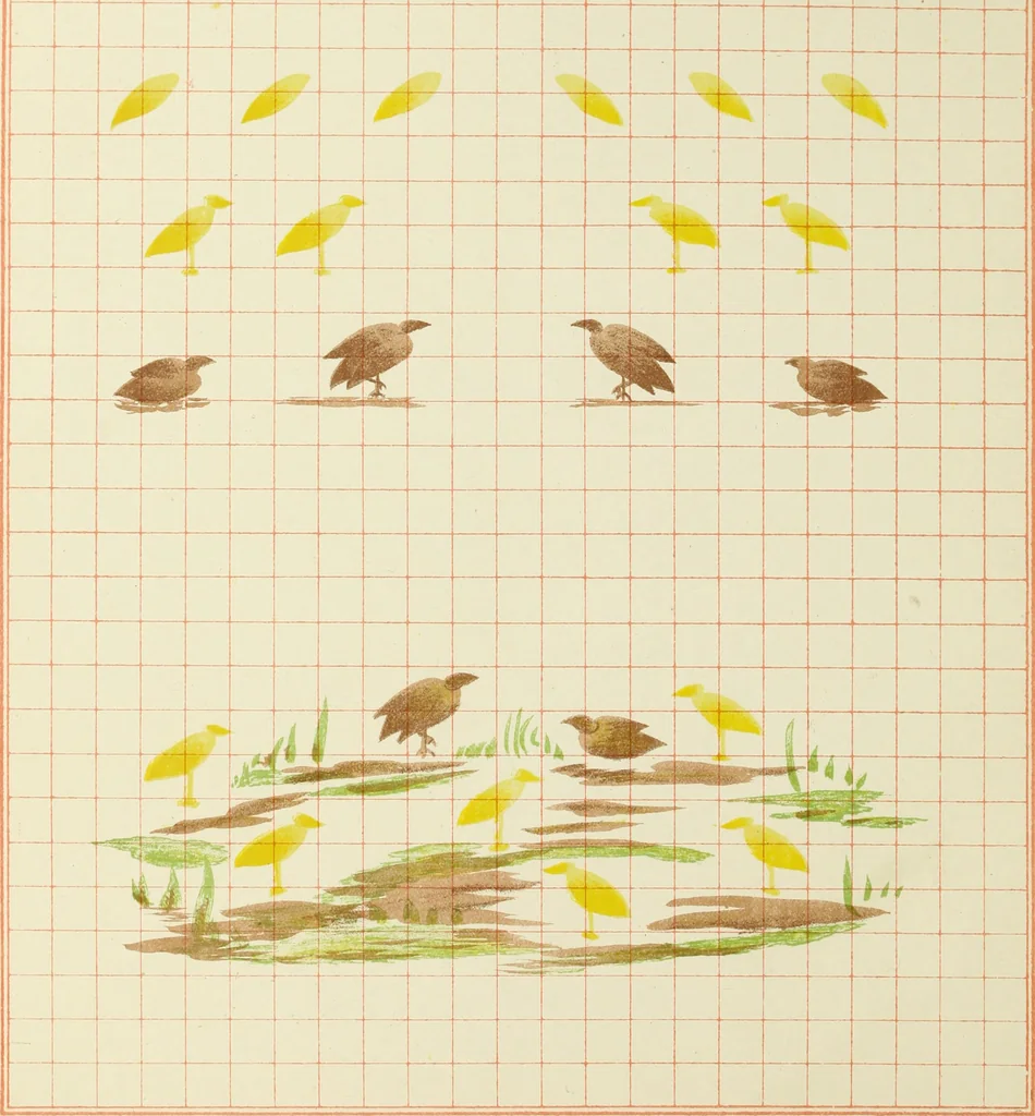 An illustration from Brushwork : elementary brush-forms, 1903, leaf 33