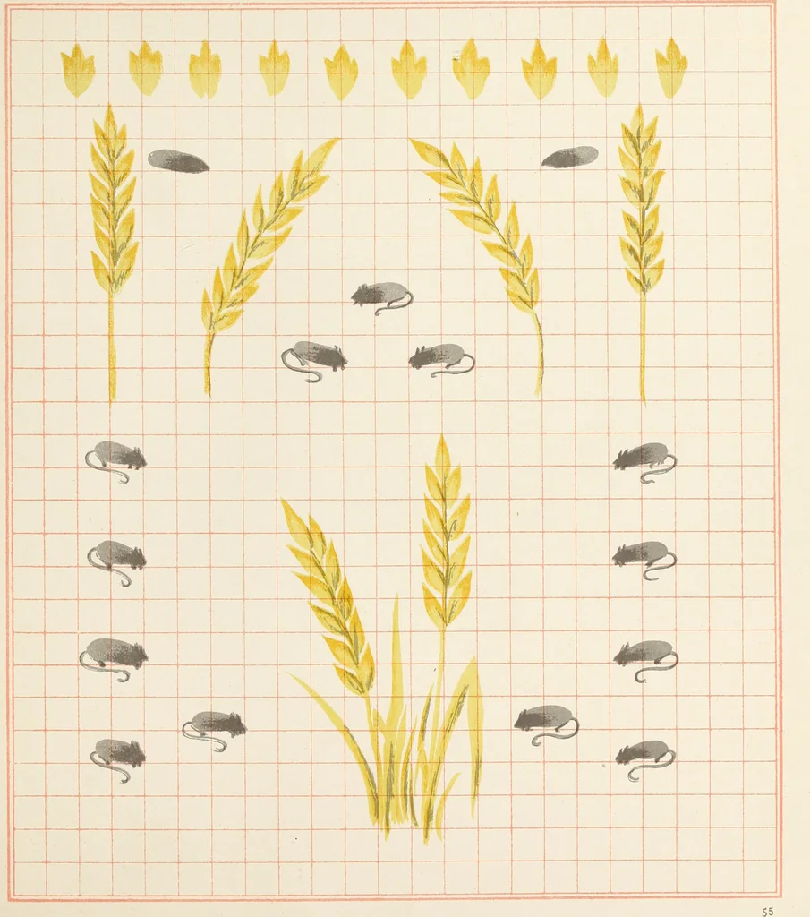 An illustration from Brushwork : elementary brush-forms, 1903, leaf 58