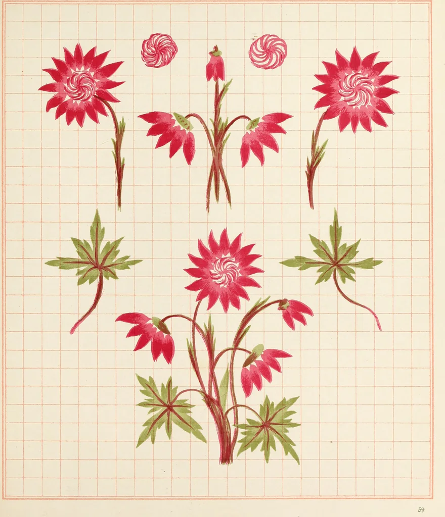 An illustration from Brushwork : elementary brush-forms, 1903, leaf 62