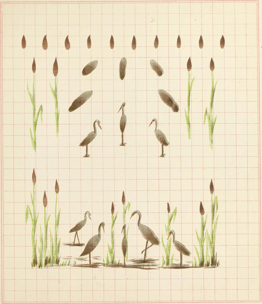An illustration from Brushwork : elementary brush-forms, 1903, leaf 66
