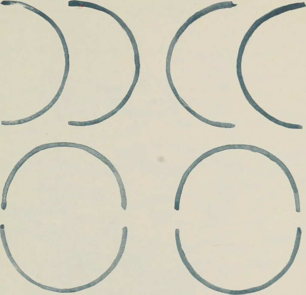 An illustration from Brush work for kindergarten and primary schools, 1896, leaf 32