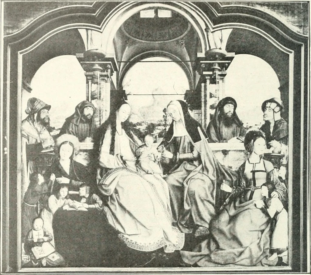 An illustration from Bruxelles, 1910, leaf 101