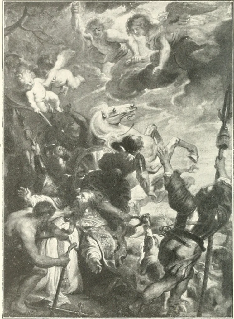 An illustration from Bruxelles, 1910, leaf 105