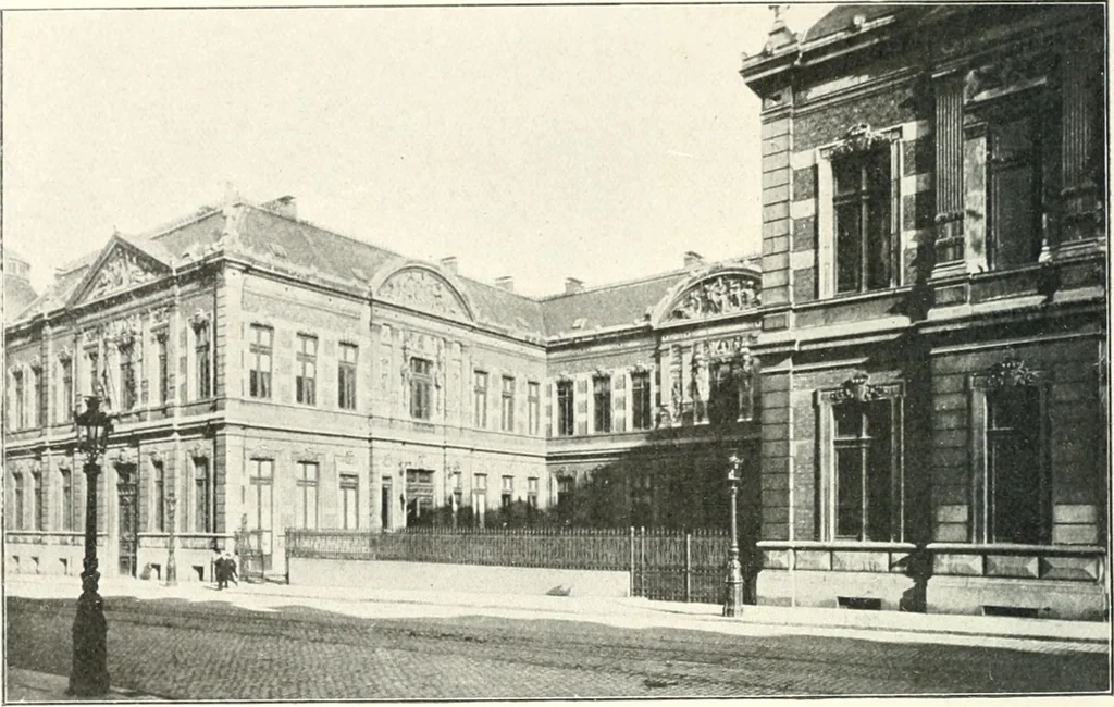 An illustration from Bruxelles, 1910, leaf 121