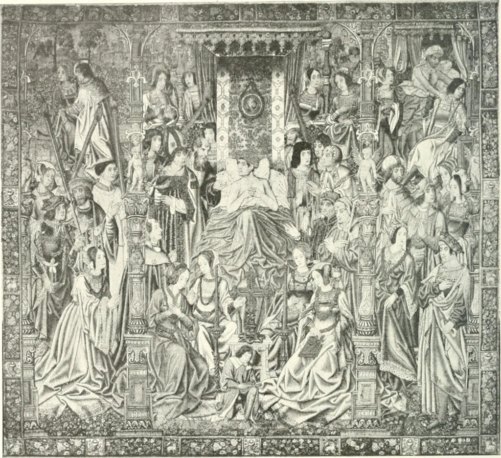 An illustration from Bruxelles, 1910, leaf 155