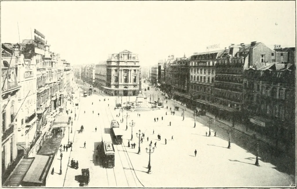 An illustration from Bruxelles, 1910, leaf 17