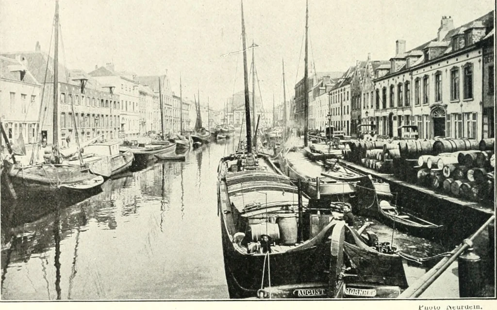 An illustration from Bruxelles, 1910, leaf 185