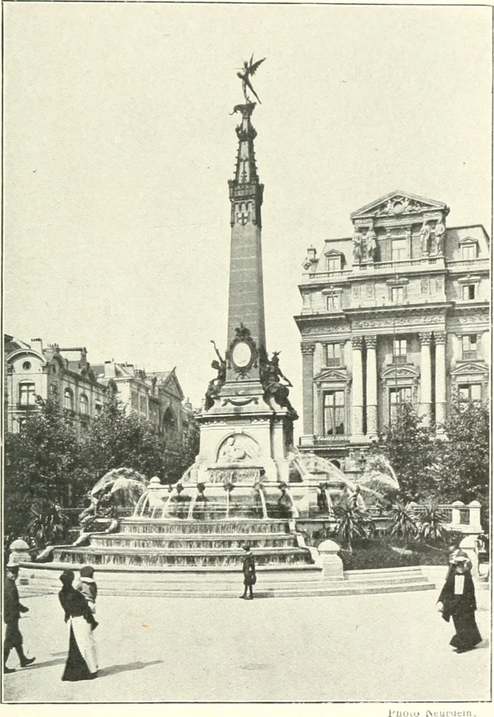 An illustration from Bruxelles, 1910, leaf 22