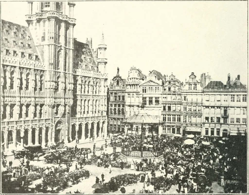An illustration from Bruxelles, 1910, leaf 31