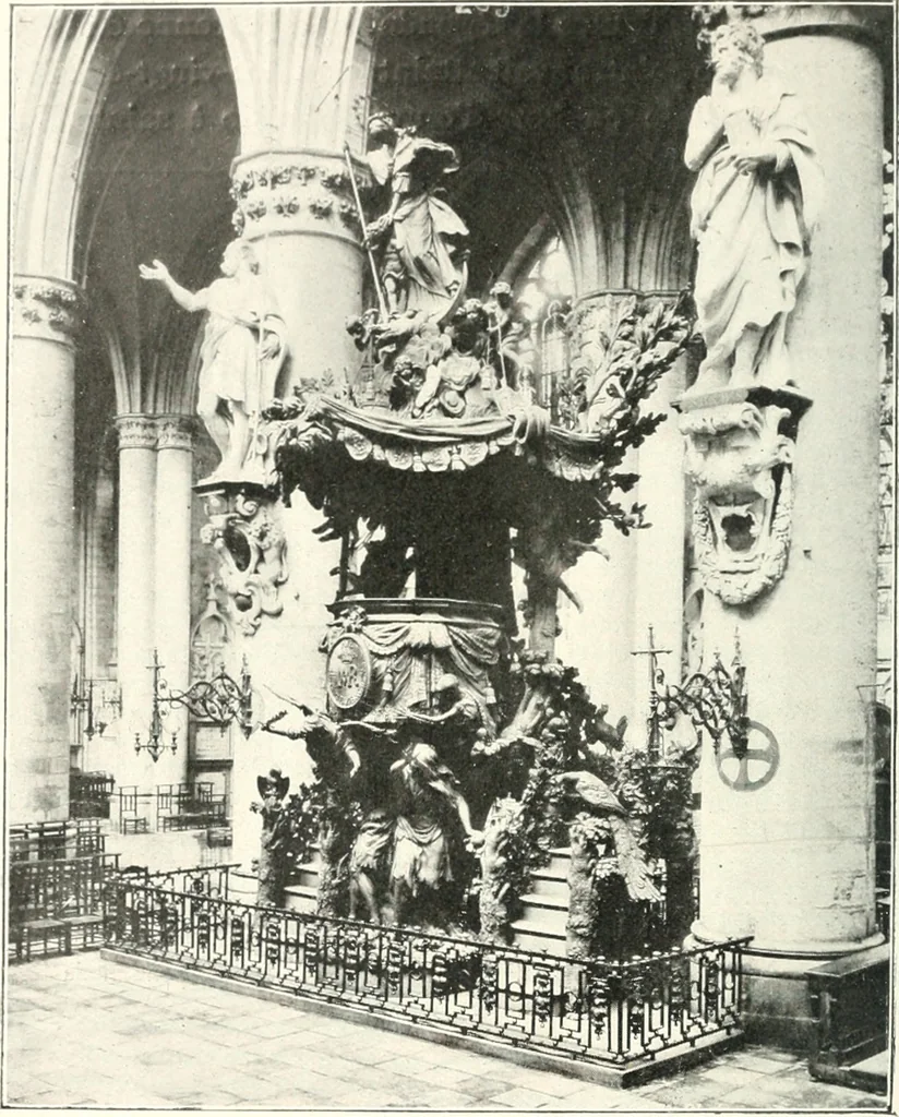 An illustration from Bruxelles, 1910, leaf 57