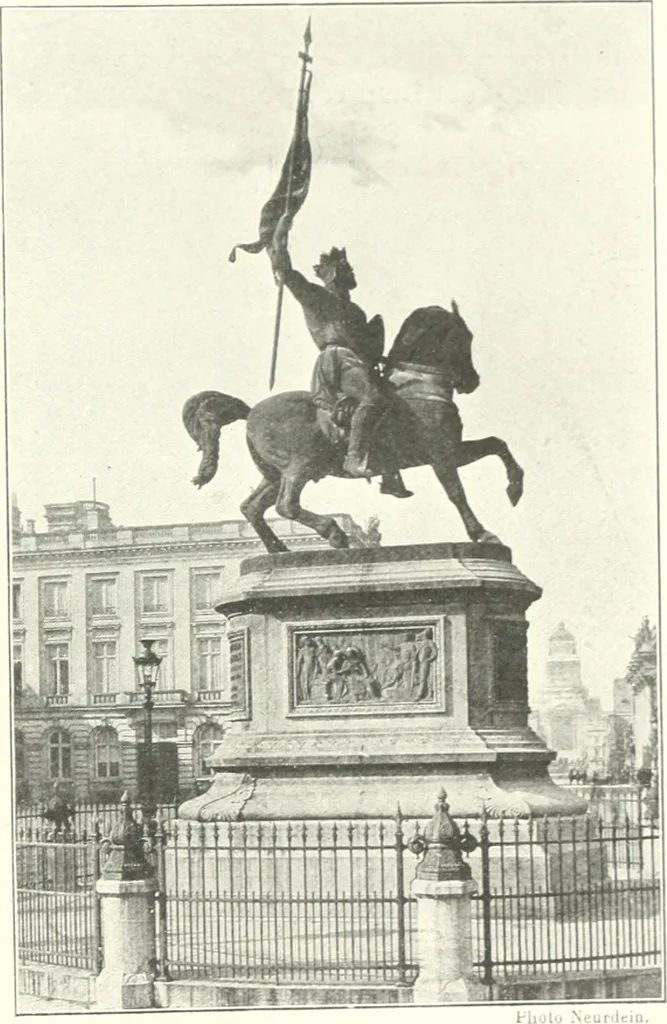 An illustration from Bruxelles, 1910, leaf 74