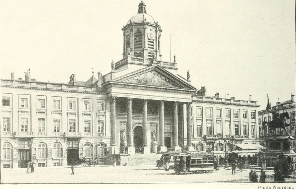 An illustration from Bruxelles, 1910, leaf 75