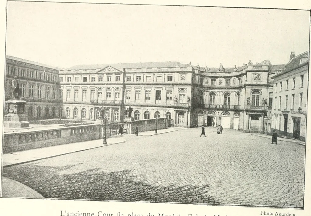 An illustration from Bruxelles, 1910, leaf 87