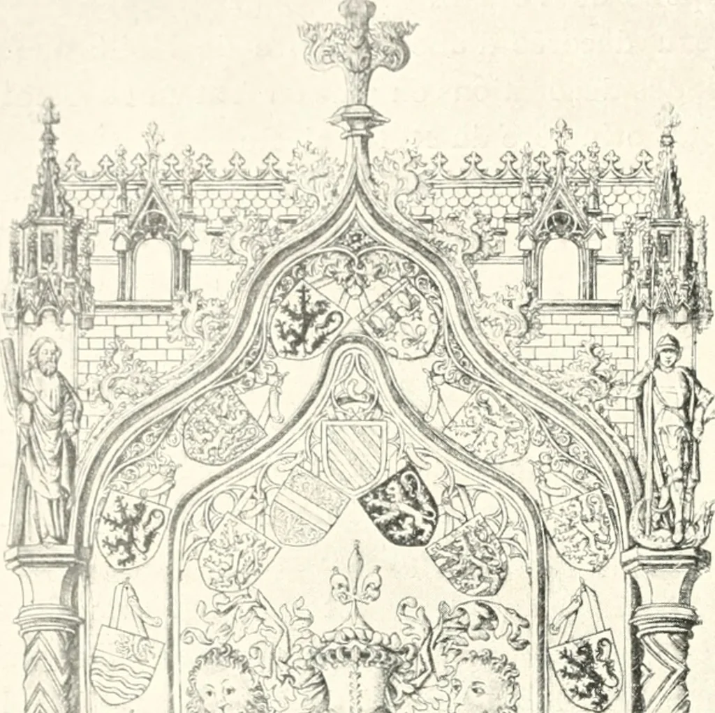 An illustration from Bruxelles, 1910, leaf 89
