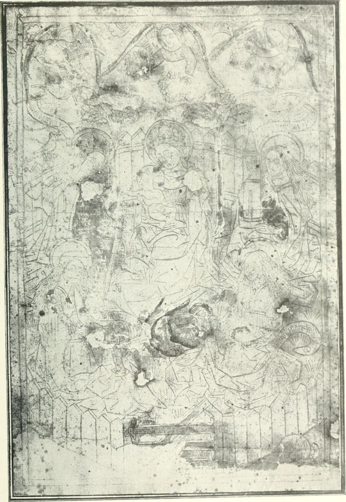 An illustration from Bruxelles, 1910, leaf 90