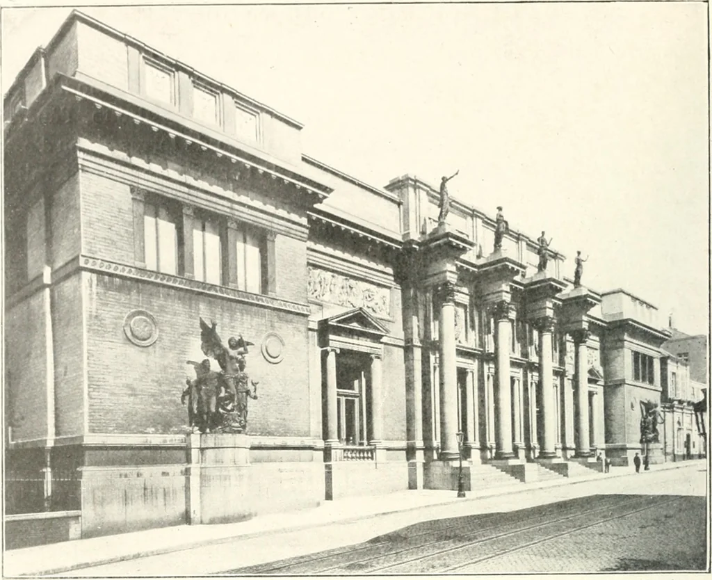 An illustration from Bruxelles, 1910, leaf 97