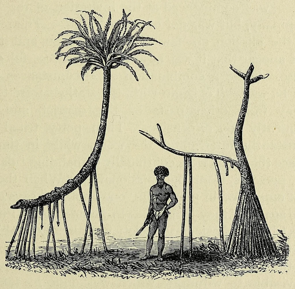 An illustration from Bryan Roe : a soldier of the cross : missionary travels and adventure in West Central Africa, 1896, leaf 65