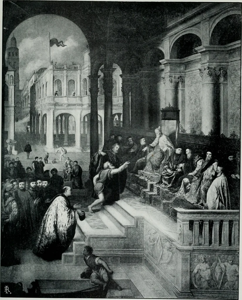 An illustration from Bryan's dictionary of painters and engravers, 1903, leaf 266