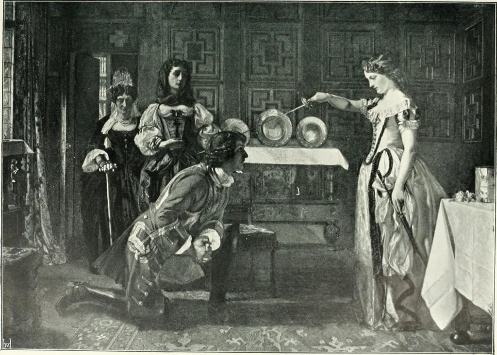 An illustration from Bryan's dictionary of painters and engravers, 1903, leaf 218