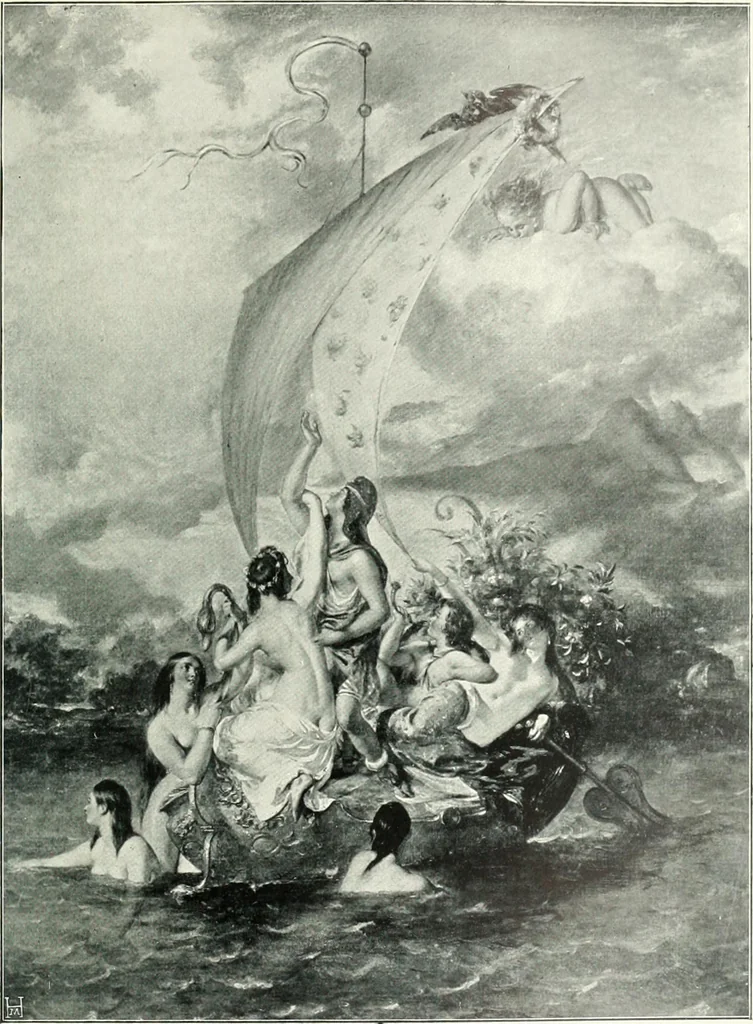 An illustration from Bryan's dictionary of painters and engravers, 1903, leaf 234