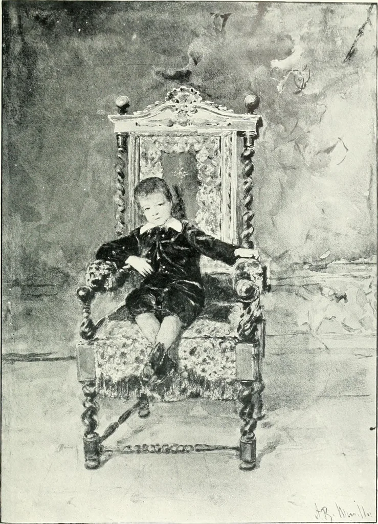 An illustration from Bryan's dictionary of painters and engravers, 1903, leaf 322