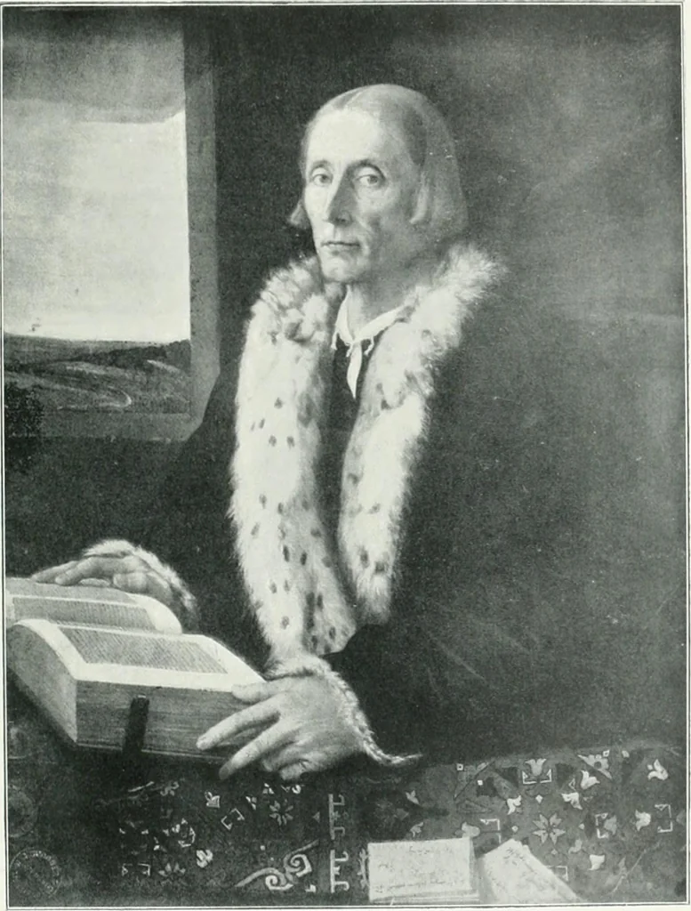 An illustration from Bryan's dictionary of painters and engravers, 1903, leaf 374