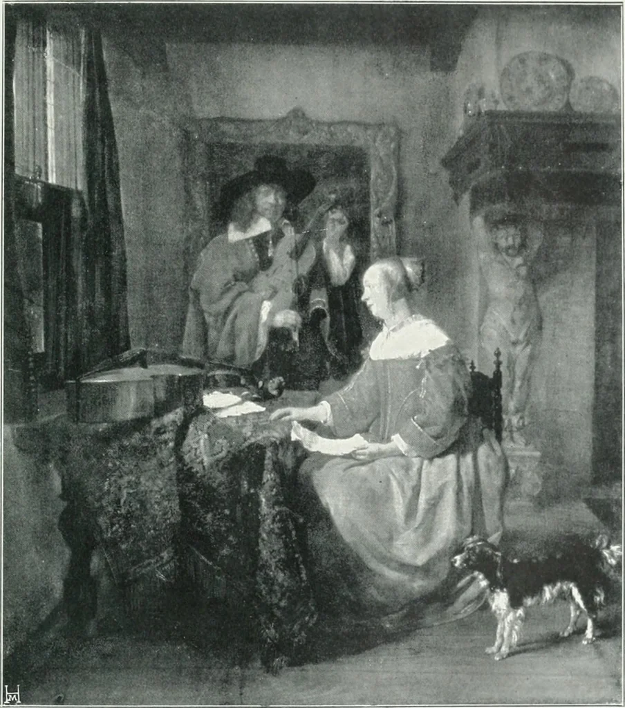An illustration from Bryan's dictionary of painters and engravers, 1903, leaf 496