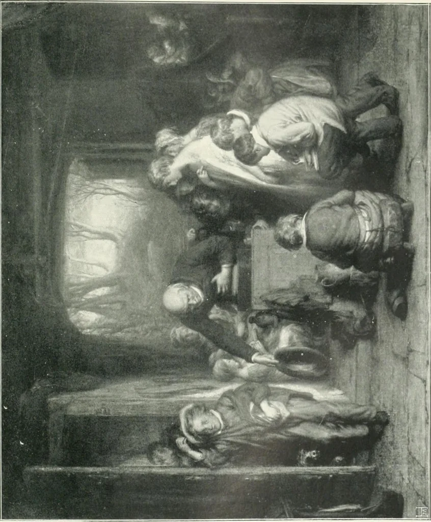 An illustration from Bryan's dictionary of painters and engravers, 1903, leaf 584