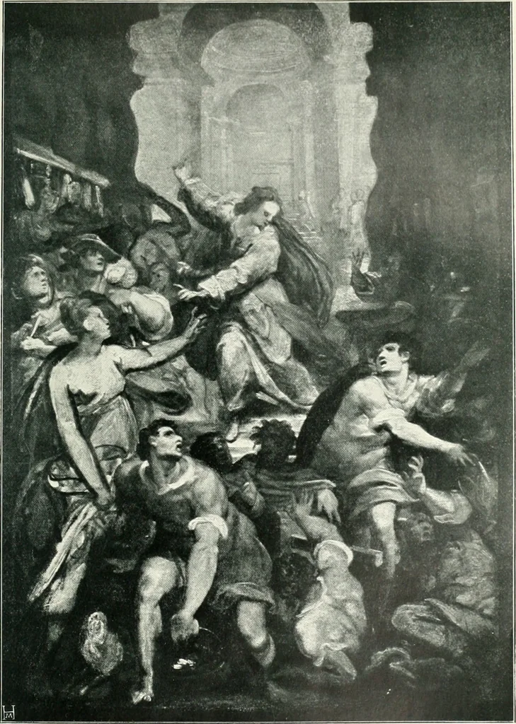 An illustration from Bryan's dictionary of painters and engravers, 1903, leaf 422