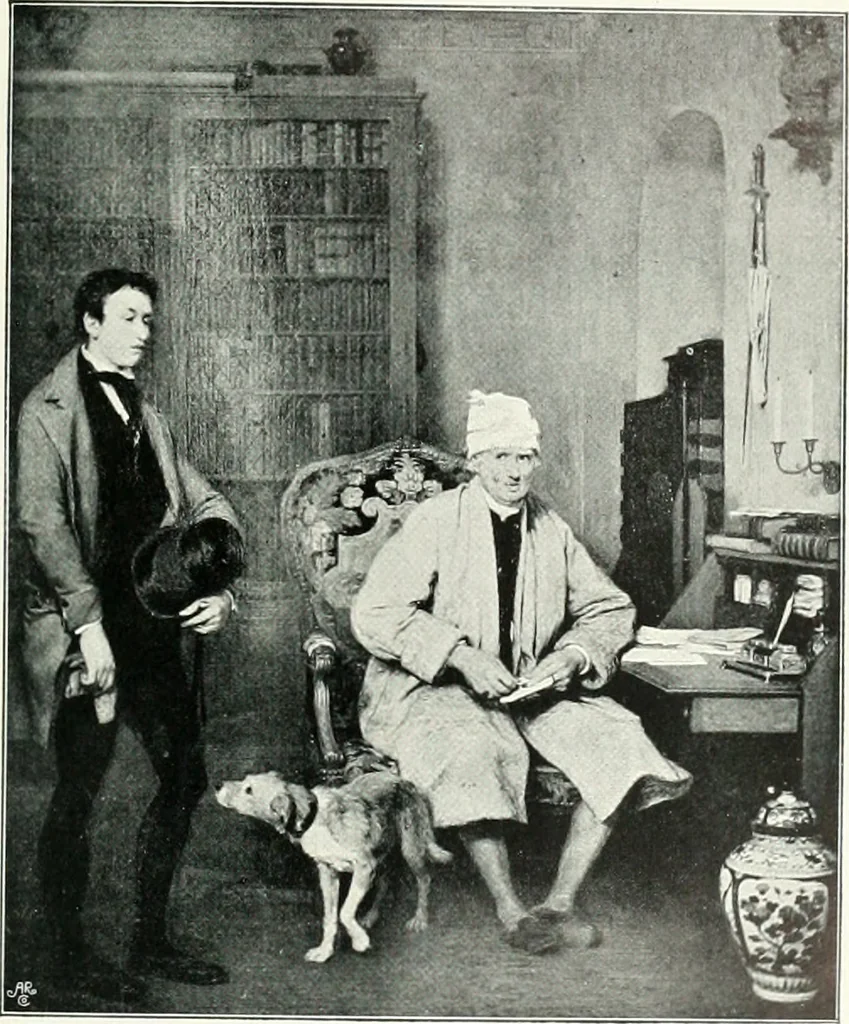 An illustration from Bryan's dictionary of painters and engravers, 1903, leaf 584