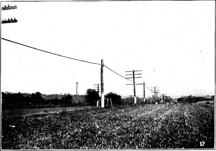 An illustration from BSTJ 1: 1. July 1922: Philadelphia-Pittsburgh Section of the New York-Chicago Cable. (Pilliod, James J.), 1922, leaf 8