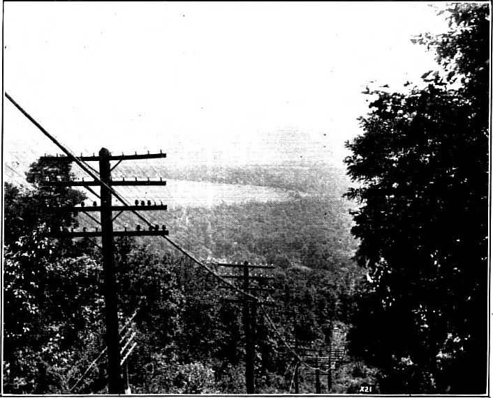 An illustration from BSTJ 1: 1. July 1922: Philadelphia-Pittsburgh Section of the New York-Chicago Cable. (Pilliod, James J.), 1922, leaf 9