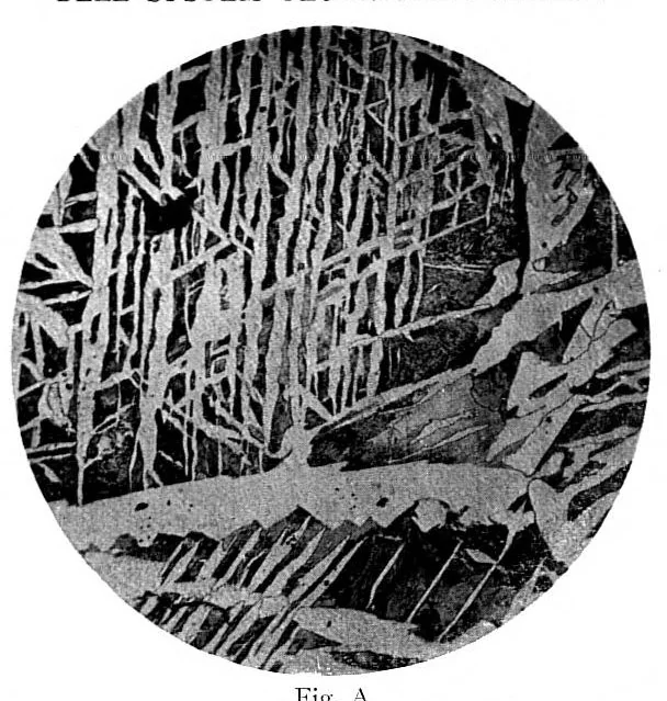 An illustration from BSTJ 3: 1. January 1924: Photomicrography and Technical Microscopy in Its Application to Telephone Apparatus. (Lucas, Francis F.), 1924, leaf 36