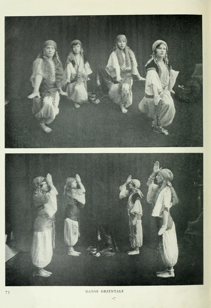 An illustration from Twenty-five new figure and character dances, 1927, leaf 114