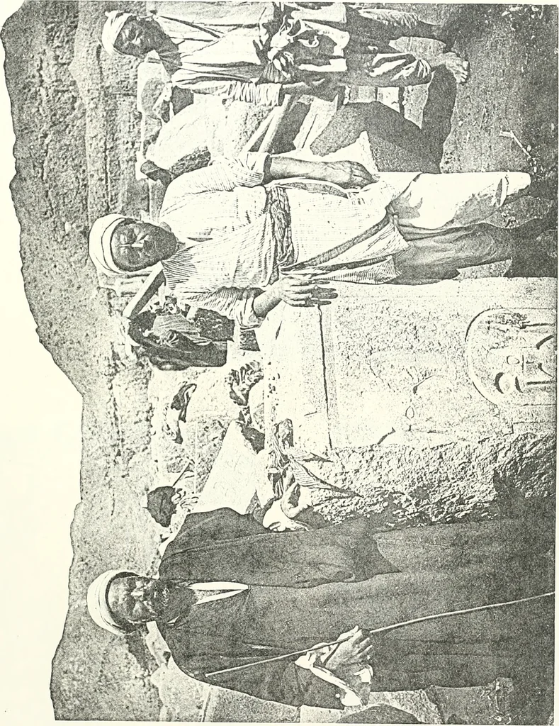 An illustration from Bubastis (1887-1889), 1891, leaf 122