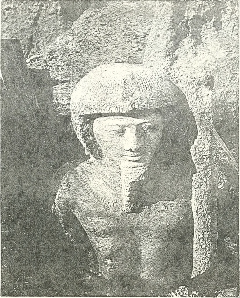 An illustration from Bubastis (1887-1889), 1891, leaf 124