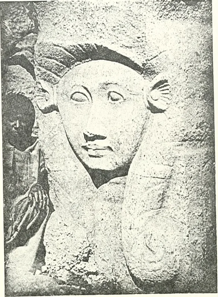 An illustration from Bubastis (1887-1889), 1891, leaf 128