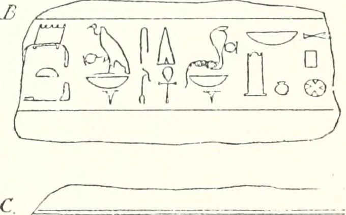 An illustration from Bubastis (1887-1889), 1891, leaf 150