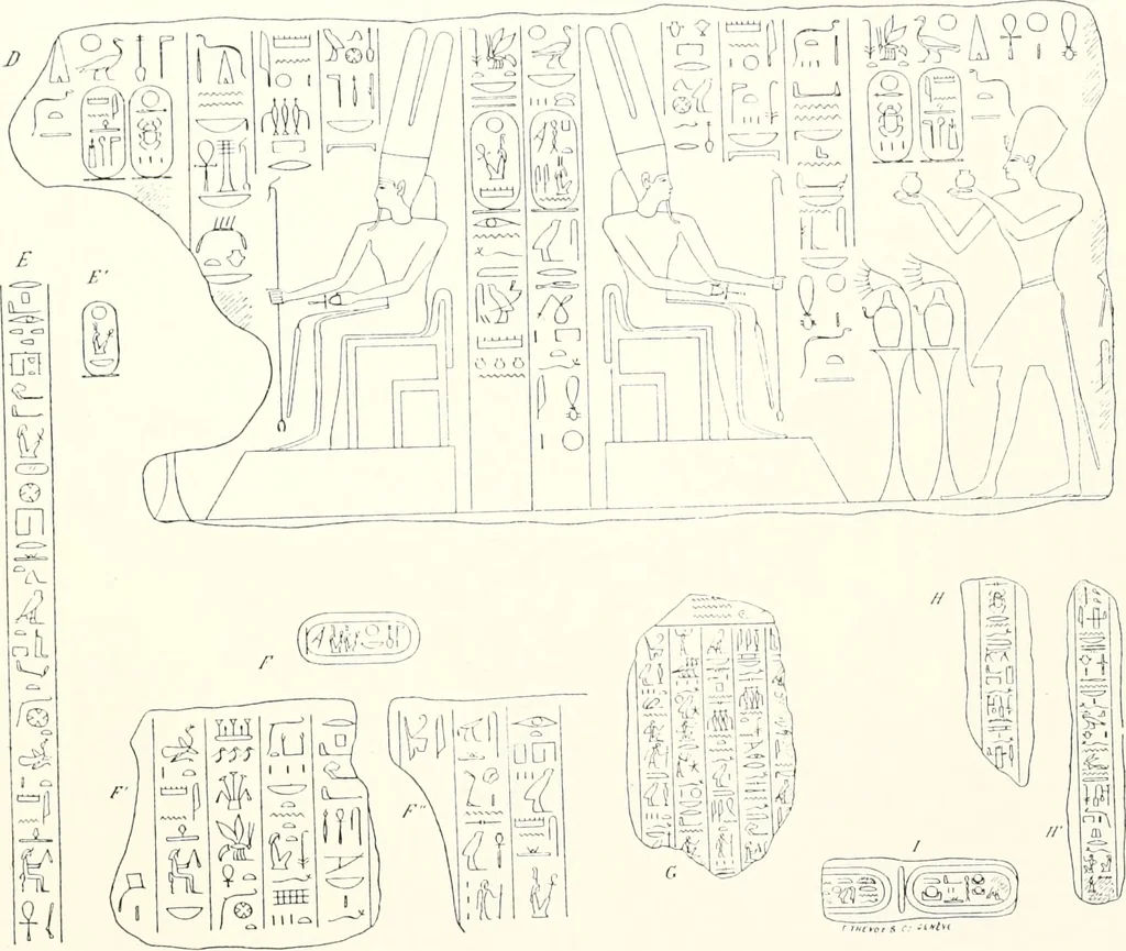 An illustration from Bubastis (1887-1889), 1891, leaf 152