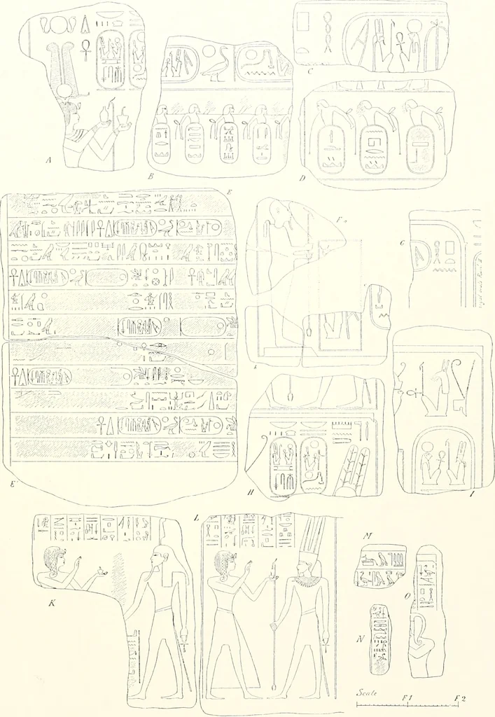 An illustration from Bubastis (1887-1889), 1891, leaf 154