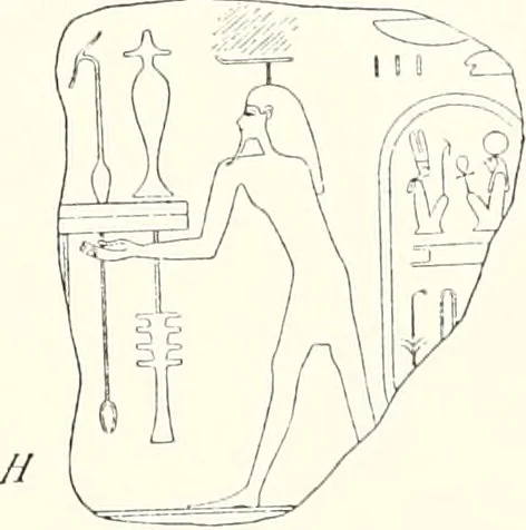 An illustration from Bubastis (1887-1889), 1891, leaf 156